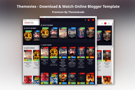 Themovies - Download & Watch Online Blogger Template