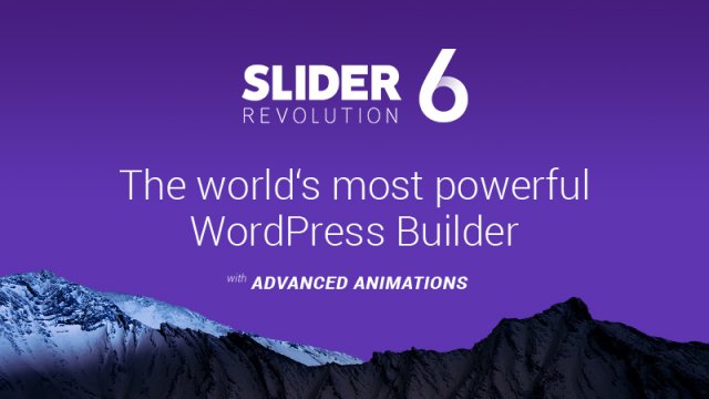 Slider Revolution Responsive WordPress Plugin