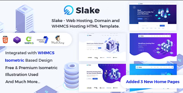 Slake | Web Hosting Themes