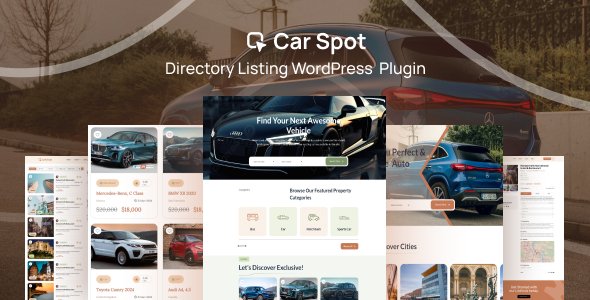 CarSpot | WordPress Plugin