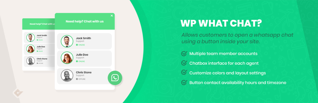 WhatsApp Chat WordPress