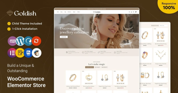 GoldSmith | Wordpress Theme