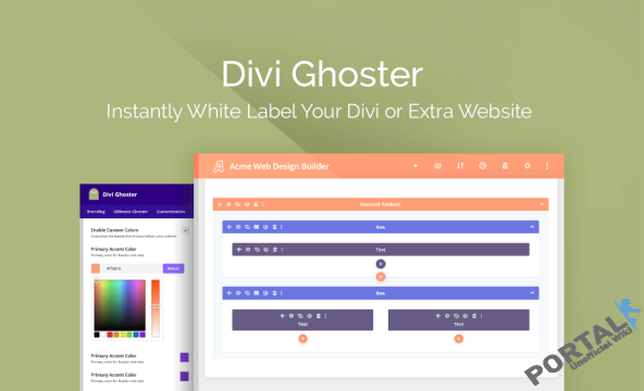 Divi Ghoster - WordPress Plugin