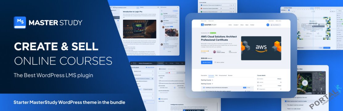 Master Study LMS - WordPress Plugin