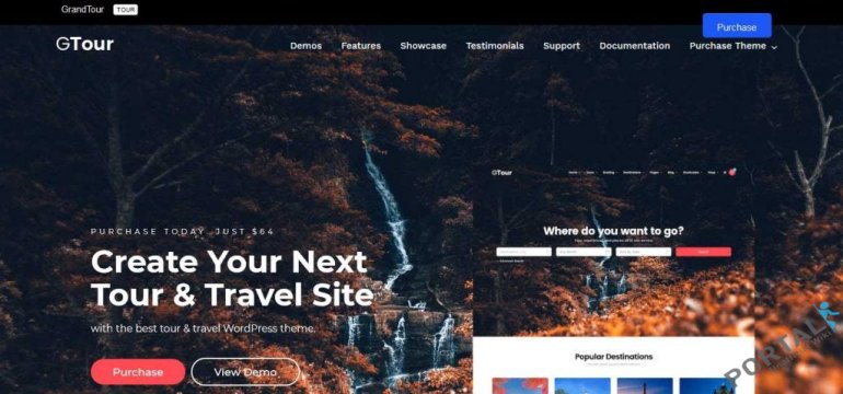 Grand Tour - WordPress Theme