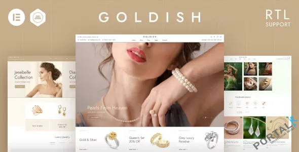 GoldSmith - Jewelry Store WooCommerce Elementor Theme