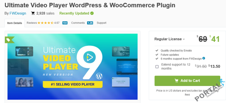 Ultimate Video Player - WordPress Plugin