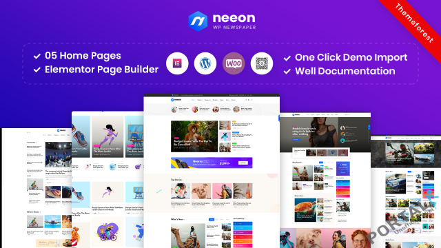 Neeon - WordPress News Magazine Theme