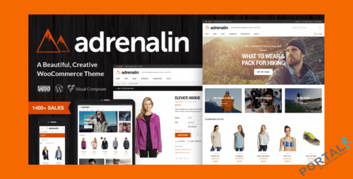 Adrenalin - WordPress Tema