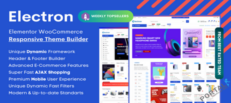 Electron - Elementor Electronics Store WooCommerce Theme