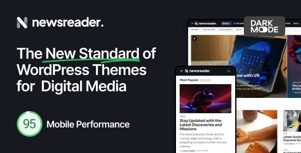 Newsreader – WordPress Tema