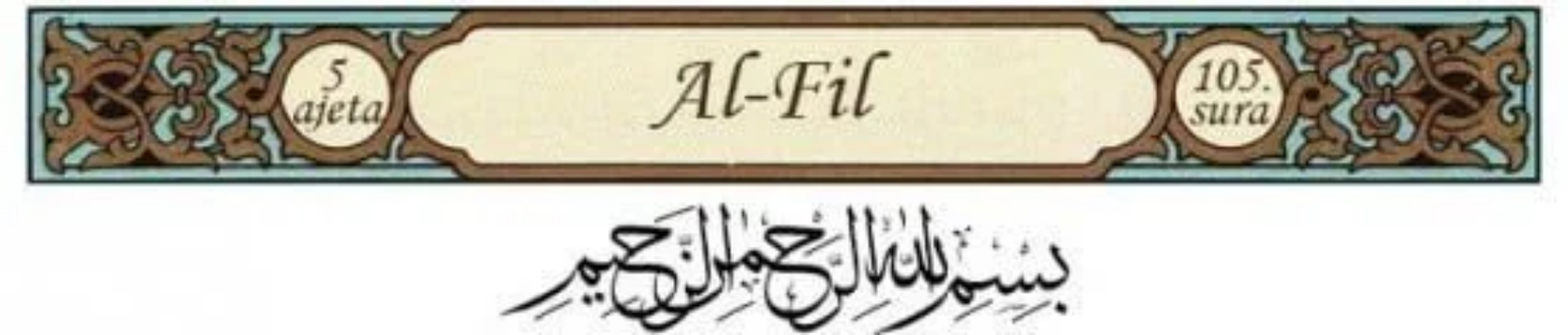 Al–Fil (105) – Slon