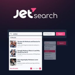Jet Search - WordPress Plugin