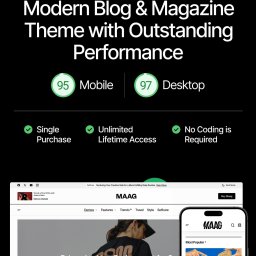 Maag - Modern Blog & Magazine Theme