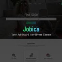 Jobica Elementor IT Job Board WordPress Theme