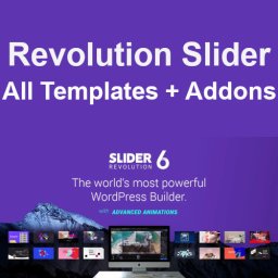 Slider Revolution ( Premium) Templates