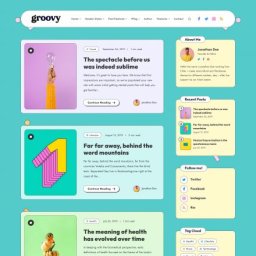 Groovy - WordPress Theme